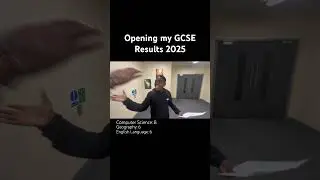 Opening my GCSE Results 2025 (i couldn&rsquo;t believe it) #gcse #gcseresults #academicsuccess