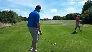 Waterfront Golf - a couple of holes with my Dad