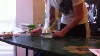 Beaker bottom Rasta Roor