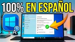 Como cambiar el idioma en Windows 10 (de ingl&eacute;s a espa&ntilde;ol)