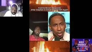 Stephen A Smith & Kwame Brown Beefin&rsquo; Over Gilbert Arenas Getting Locked Up 😭🔥 #holyshabazz