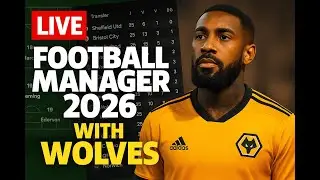 FOOTBALL MANAGER 2026 –11 #  FIM DE ANO CHEGANDO - vamos transformar o meio campo do wolves!