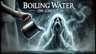 Throwing Boiling Water on Ghost #paranormal #video #ghost #scary #haunted #youtubeshorts #shorts