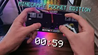 I Beat Minecraft In Under a Minute on Phone