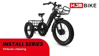 TriHauler unboxing and step-by-step assembly tutorial | HJM Bike Unboxing