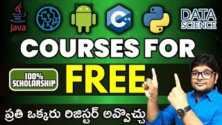Learn Python, C++, Java, Data Science Free Courses for Free | Premium Courses For Free |@VtheTechee
