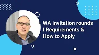 WA state nomination: Invitation rounds, Requirements Explained