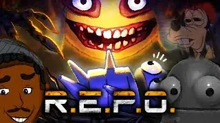 Robot man pay taxes for upper ghostman! | R.E.P.O. (cutVOD) P.1