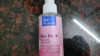 Blue Heaven Facial Toner । All skin Types। Hydrates and Refreshes skin&hearts;️#blueheaven #toner#rosewater