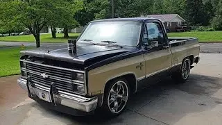Thinking about Rattle Can Painting my Grill and Headlight Bezels on my 1984 Chevy C10 