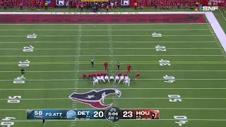 Jake Bates delivers the third longest FG in Lions history - and the tie - on SNF