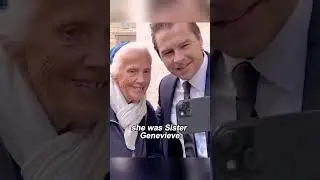 Did you notice the woman who was crying #shorts #youtubeshorts #shortvideo #celebrity #popefrancis