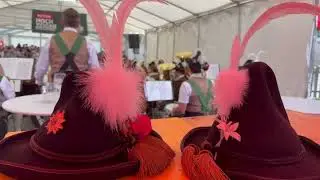 Die Musikkapelle Jerzens spielt beim Kirchtag in Jerzens am 14.09.2025