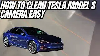 How To Fix A Clouded Or Dirty Front Camera Sensor On A Tesla Model S