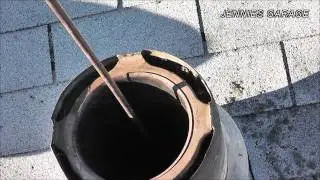 How To Sweep A Chimney - Say NO To Chimney Fire & YES To A Clean Pipe !!