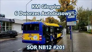 KM Głogów - linia 6, SOR NB12 #201