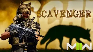 SCAVENGER PACK KILL COMPILATION IN CALL OF DUTY MODERN WARFARE 2! WOLF SKIN CAPE OPERATOR!
