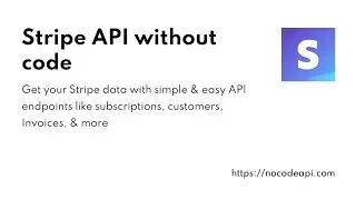 Stripe API without code