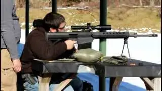 Shooting Serbu BFG-50A 50BMG Rifle
