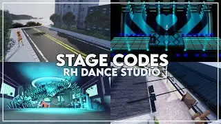 All working Stage Codes in RH DANCE STUDIO 🦋 | Roblox-Kpop