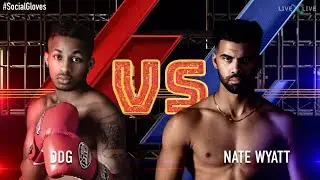 DDG VS. NATE WYATT (FULL FIGHT) | YOUTUBE VS. TIKTOK BOXING MATCH HIGHLIGHTS
