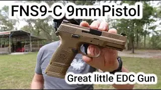 Компактный 9-мм пистолет FN FNS-9C FDE