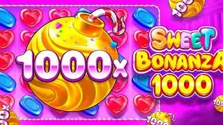 С 10К ДО ЗАНОСА В Sweet Bonanza 1000 / БЕРЕМ БОНУСЫ И ЛОВИМ 1000Х!? ЗАНОСЫ НЕДЕЛИ!!!