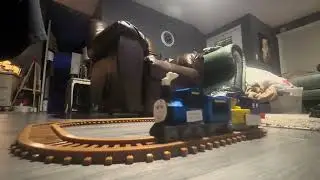 ALL ABOARD!!!! WHAT DO YOU THINK OF MY LEGO THOMAS?!?!?! @CarlThompson269