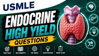 USMLE STEP 1||Endocrine system _Task2(Q1_6)|6MCQs with clinical Reasoning 