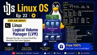 Linux Logical Valume Manager Explained in Full Detail | Ep 22