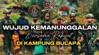 WUJUD KEMANUNGGALAN BERSAMA MASYARAKAT KP BULAPA YONIF 712 WIRATAMA KOOPS HABEMA 