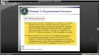 FBI&rsquo;s Compliance Program: Integrating Values, Standards of Conduct and Risk Management