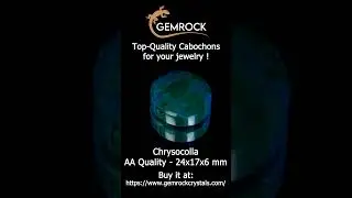 Chrysocolla Cabochon Ch-2A-0032 #cabochon  #cabochonforjewelry  #cabochonsupplier  #cabochons