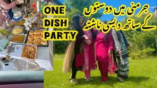 Desi Breakfast Party in Germany | Pakistani Mom Vlog | One Dish Party with Friends