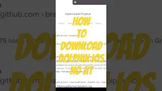 How To Download Dolphin Ios No JIT #jit #dolphinios