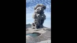 August 24, 2022, ~ Eruption Plumes ~ Ebeko Volcano, Russia ~ Kuril Islands