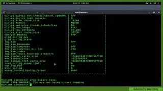 How To Enable Binary Log in MariaDB 10
