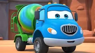 The Big Construction amazing work skills for Kids | 3D Animated Vehicles