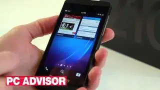 BlackBerry Z10 vs Apple iPhone 5 comparison video review - PC Advisor
