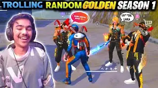 prank on random golden season 1 player on cs ranked😱