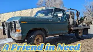 A Guys' Work Rig is Down! This '79 F250 Needs a Clutch