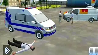 Roof Jumping Ambulance Simulator - Rooftop Stunts #1 | Android Gameplay HD