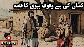 Kisaan ki Bewqoof Bivi||Moral Stories In Urdu||Hindi Moral Stories Interesting||Khalil Jubair||