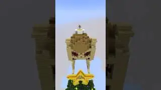 #shorts Santa Sleigh and Reindeer in Minecraft!