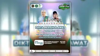 🔴 DIKTA Bersholawat Dalam Rangka Tasyakuran Bersama Habib Abdurrahman Al-Athos & Ust. Qomaruddin