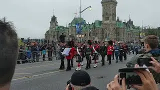 National Day of Mourning in Canada to honour Her Majesty Queen Elizabeth II, Ottawa Military parade
