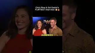 Chris Pine & Gal Gadot&rsquo;s FLIRTIEST Interview Moment Ever! 😍🔥