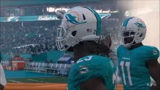 Madden NFL 18 - Miami Dolphins vs Seattle Seahawks - Gameplay (HD) [1080p60FPS]