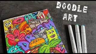 DOODLE ART | Come fare i Doodles ( FACILE )