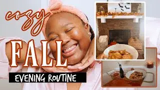 COZY FALL EVENING ROUTINE 2021 🍂  | A COZY & PRODUCTIVE FALL NIGHT